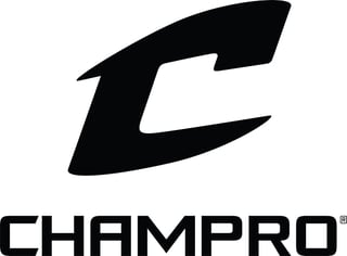 Champro logo featuring a stylized C symbol above the company name in bold letters