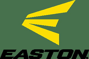 Easton logo with yellow stylized arrow design on green background